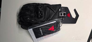 Guanti Dainese Blackshape pelle tg S/8 Omologa CE