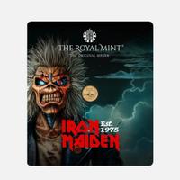 moneta oro iron maiden 1000 esemplari