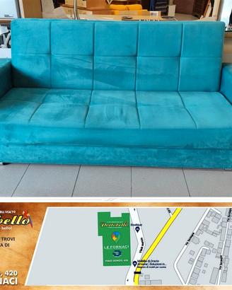 Codice: 10774  DIVANO N.3 POSTI CLIC CLAC STILE MO