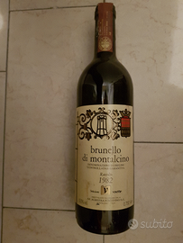 Brunello di Montalcino 1982 azienda Fontevino