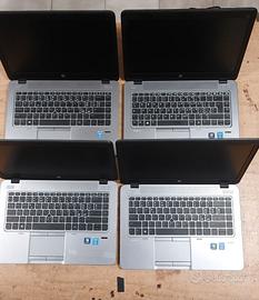 Lotto di 4 Notebook HP 840G2