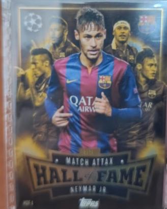 card match attax Neymar jr. hall off fame
