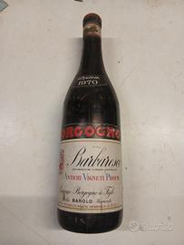 Bottiglia da collezione Barbaresco Giacomo  Borgog