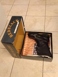 Anfibi uomo Red Black taglia 42