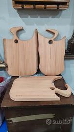 taglieri in legno di faggio