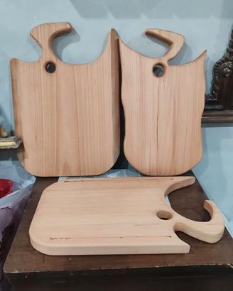 taglieri in legno di faggio