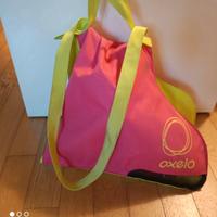 Pattini in linea bambina tg.28/30 con sacca