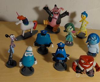 Set 10 Figure Inside Out Disney Originale