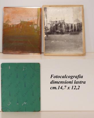 Vecchia lastra matrice fotocalcografia 11