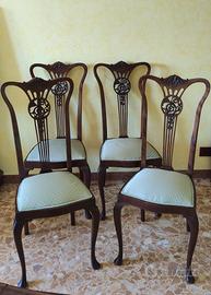 Sedie primi 900 inglese - ENTRO 15/04