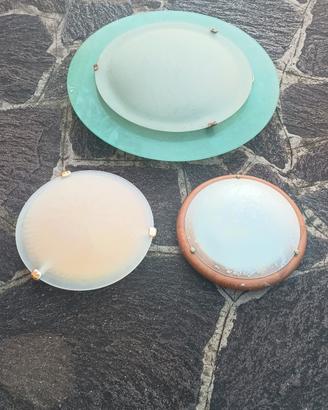 plafoniere in vetro