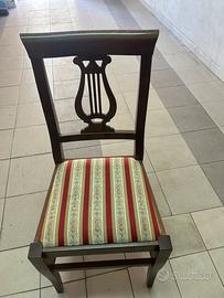 4  sedie  legno
