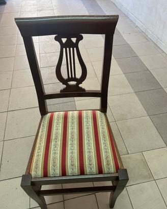 4  sedie  legno