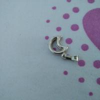 Ciondolo luna in argento