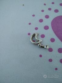 Ciondolo luna in argento