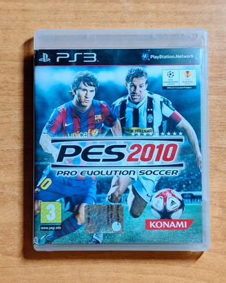 PES PS3 - Buone condizioni - Completo di manuale