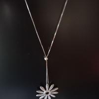 collana in argento e braccaile Guess pari al nuovo