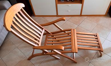 Chaise Longue in faggio