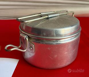 Schiscetta Vintage in Alluminio anni'50/'60