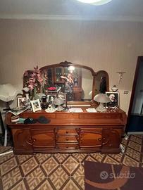 Soggiorno stile barocco anni 80