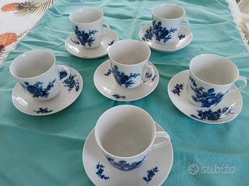 tazze Ginori Rose blu