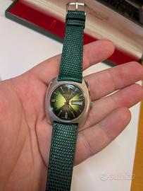 Sandoz Swiss Made Automatic Green Dial Vintage 70s