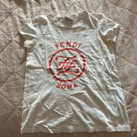 T shirt originale Fendi bambina