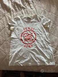 T shirt originale Fendi bambina