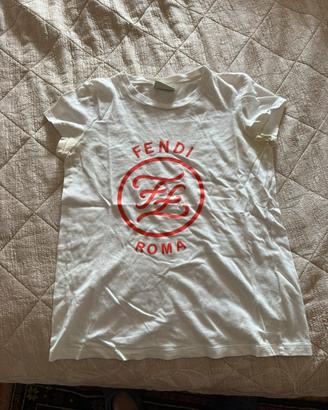 T shirt originale Fendi bambina