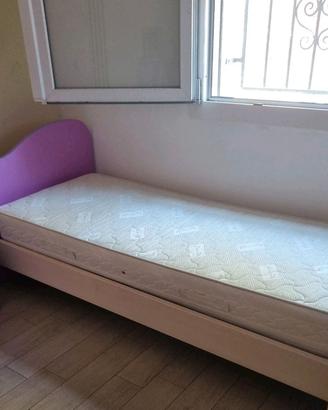 letto singolo bambina