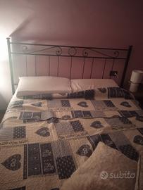 letto in ferro battuto 