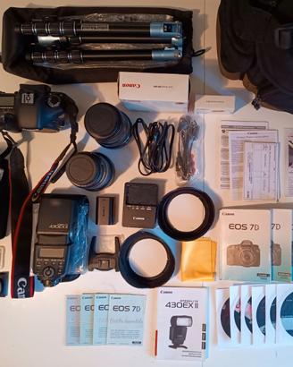 Kit fotografico Canon