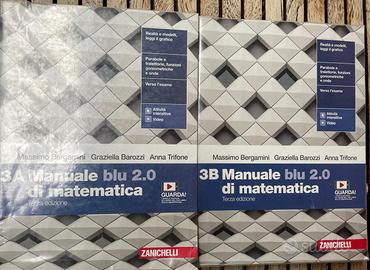 9788808388810 Manuale blu 2.0 di matematica 3A+3B