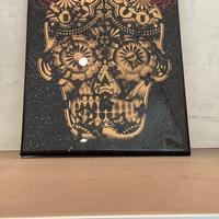 quadro JR.Customs - LV Skull Resin Art