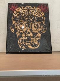 quadro JR.Customs - LV Skull Resin Art