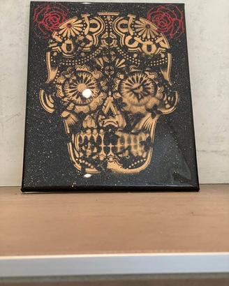 quadro JR.Customs - LV Skull Resin Art