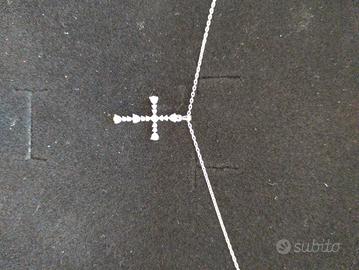 girocollo oro bianco, nuovissimo 