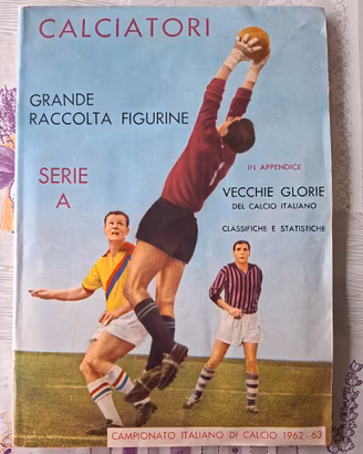 Album figurine Calciatori 1962/63 completo