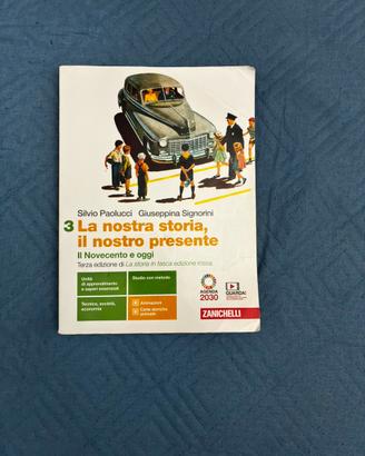 Libro la nostra storia ul nostro presente 3