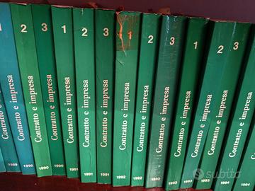 Libri diritto - collana contratto impresa Galgano