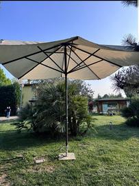 ombrellone professionale con luci a led 