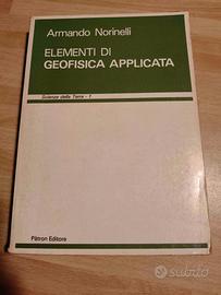 Libro "Elementi di geofisica applicata" - 1982