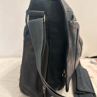 Piquadro Messenger Link Pelle e tessuto