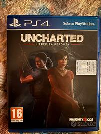 Uncharted l'eredità perduta PS4 come nuovo 