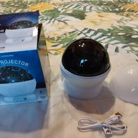 lampada rotante Star Projector  cielo stellato 
