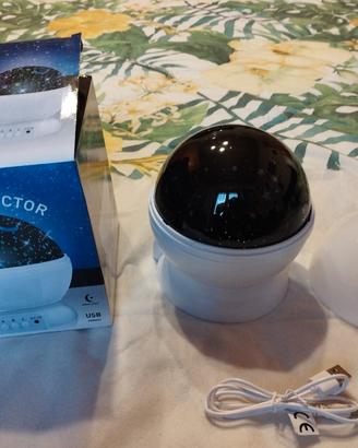 lampada rotante Star Projector  cielo stellato 