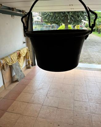 VECCHIO PAIOLO IN RAME ANTICO