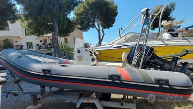 Gommone AdriaBoat 17 con fuoribordo Mercury 25