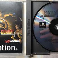 mortal kombat 4 🇮🇹 playstation 1 originale ps1