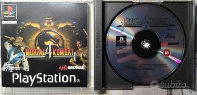 mortal kombat 4 🇮🇹 playstation 1 originale ps1